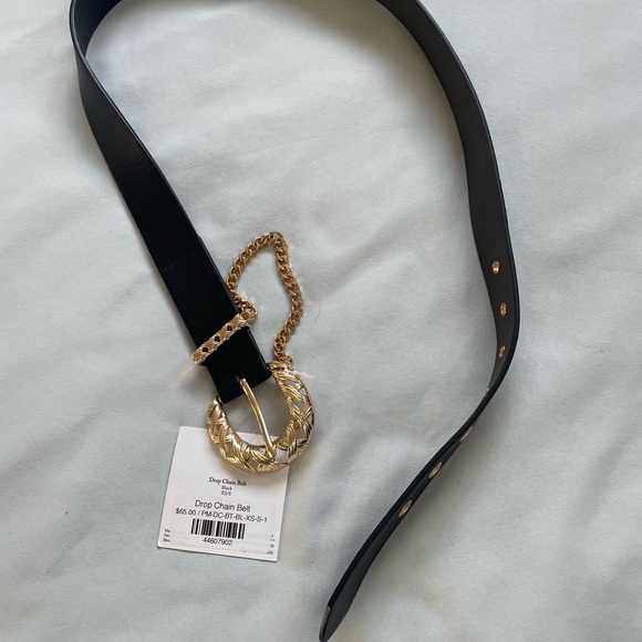 Brand new Drop chain belt by petit moments. XS/S black - Picture 2 of 5